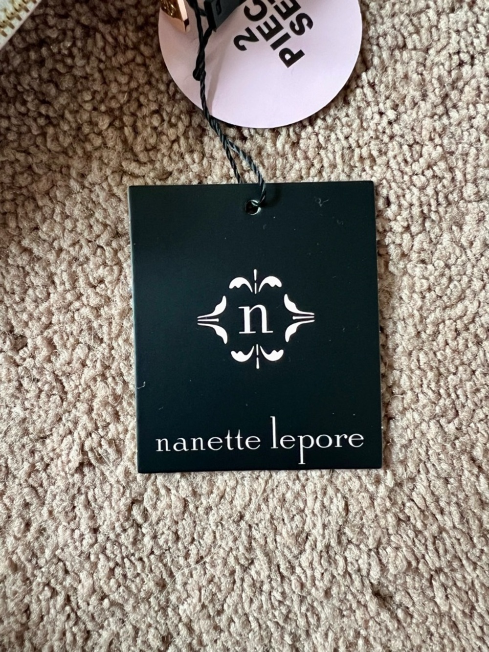 nanette lepore Pink Stripe Wallet with Card Holder - Picture 3 of 15